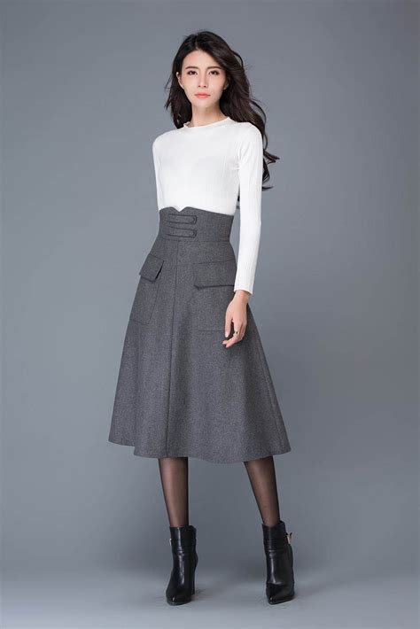 Designer Midi Skirts 